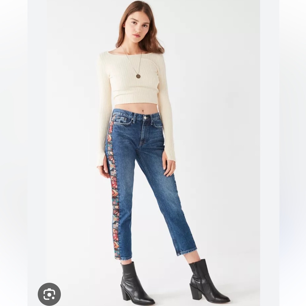 BDG Embroidered Jeans
